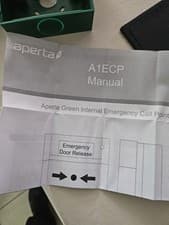 Image of Emergency Door Release Button Surface Mount C/W Release Key