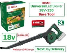 Image of BARE TOOL BOSCH Universal LEAF Blower 18V-130 (18V) 06008A0601 4059952631585 ZTV