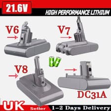 Image of V6 Battery For Dyson V7 V8 DC16 Animal Absolute Fluffy Handheld Vacuum Cleaner A