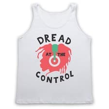 Image of DREAD AT THE CONTROL UNOFFICIAL DJ MIKEY STRUMMER ADULTS VEST TANK TOP
