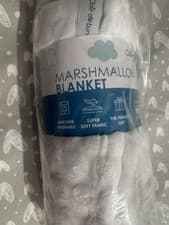 Image of Clair de Lune Marshmallow Baby Blanket (White)