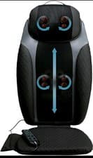 Image of Homedics 2 in 1 Shiatsu Back Massager and Cordless Cushion MCS-950HJ-EU