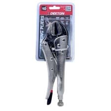Image of Dekton 10” Locking Pliers Heavy Duty Mole Grip Adjustable Steel Clamp Tool