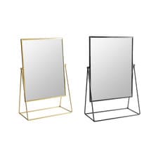 Image of Rectangle Makeup Mirror Free Standing Dressing Table Vanity Mirror 32 x 50cm