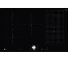 Image of NEFF T58FT20X0 Electric Induction Hob - Black 80CM