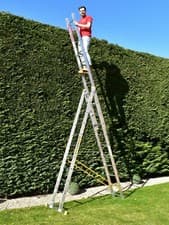 Image of Triple Combination Ladders - 3 Section Trade Master EN131 Professional Aluminium