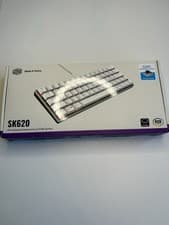 Image of CoolerMaster SK620 Wired Mechanical RGB Gaming Keyboard White 60% Linear Switch