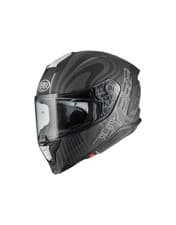Image of Premier Hyper Carbon PS Full Face Motorcycle Helmet Black/White