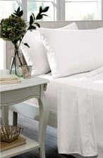 Image of Catherine Lansfield Single Fitted Sheet Various Colours. 180 Thread Polycotton