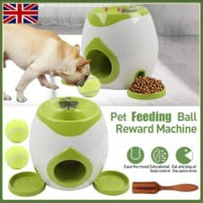 Image of 1X Automatic Pet Dog Ball Feeding Machine Toy Interactive Tennis Throw Leak Out