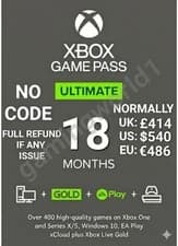Image of Xbox Game Pass Ultimate 18 Months ๐ Global | Gold + EA Play | 0-2 Hour Delivery