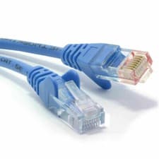 Image of 1.5m Blue Network Ethernet RJ45 Cat5E-CCA UTP PATCH 26AWG Cable Lead