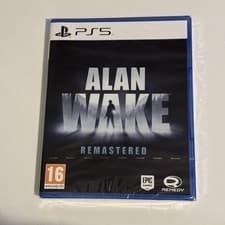 Image of SONY PS5 ALAN WAKE REMASTERED *BRAND NEW FACTORY SEALED* RARE PRINT