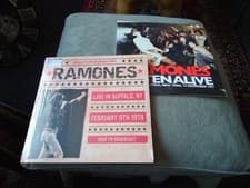 Image of Ramones Duo Eaten Alive 2023/ Buffalo '79 Live Pink 2024 Release Both Sealed