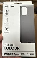Image of Samsung Galaxy S20+ GENUINE TECH 21 STUDIO COLOUR Phone Case Black T21-7687 NEW