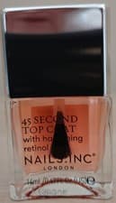 Image of NAILS INC, 45 second Retinol Top Coat 14 ml Full Size
