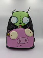 Image of BNWT Loungefly Nickelodeon SDCC Invader Zim Gir 20th Anniversary Mini Backpack
