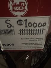 Image of LGB G GAUGE 10000 Straight Track 300mm x 12
