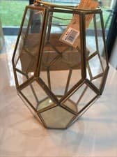 Image of Nkuku Mohani Lantern Small 26 X 20cm Diameter 