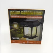 Image of Solar Garden Light Ground Wall Mounted Suspending Garden Lighting