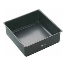Image of MasterClass Non-Stick Deep Loose Base Cake Pan Square 23cm (9")