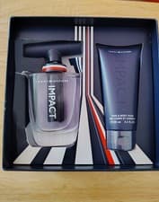 Image of Tommy Hilfiger Impact Eau de Toilette 100ml, 4ml + Body Wash 100ml Gift Set