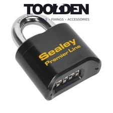 Image of Sealey PL603 Steel Body Combination Padlock 62mm