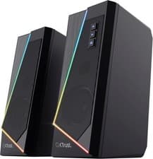 Image of Trust Gaming GXT 609 Zoxa 2.0 PC Speakers, 12 W Peak Power, RGB Illuminated Set