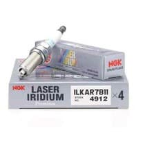 Image of 4x NGK ILKAR7B11 4912 Laser Iridium Spark Plugs For TOYOTA AURIS 1.6 11/12-->