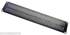 Image of 2U  Rack Panel 19 inch Slot Vented Rackmount Folded Panel 