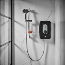Image of Triton Danzi Electric Shower 9.5kW - Black (Opal 3, Aquasurge, Perea)