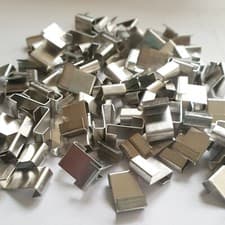 Image of 50 pack Greenhouse Glazing Clips Glass Z Clip Panel Fixing Greenhouse Spares