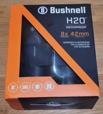 Image of Bushnell 8x42 H2O 2 Waterproof Compact Binoculars - Dark Blue *OPEN BOX/UNUSED*