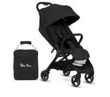 Image of Silver Cross - Clic 2 Compact Stroller &Travel Bag From Birth To 4 years - Black