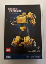 Image of LEGO Transformers Bumblebee 10338 Icons Complete Set 950 pcs Model Converts