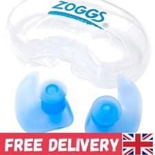 Image of Compact Zoggs Aqua Plugz: Moulded Silicone Ear Plugs for Secure Swimming Fit