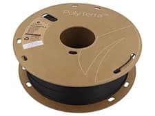Image of PM70820 Filament: PLA 1.75mm charcoal black 190-230°C 1kg PolyTerra™ POLYMAKER