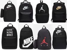 Image of Nike Air Heritage 2.0 Backpack Unisex Gym Sports Training School Travel Bag
