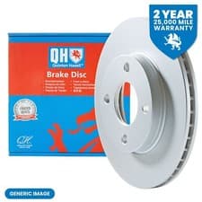 Image of 1x QH Vented Rear Brake Disc Single for Opel Antara