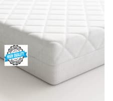 Image of COT BED BABY TODDLER QUILTED MATTRESS WATERPROOF BREATHABLE COMFORT BABY SLEEP
