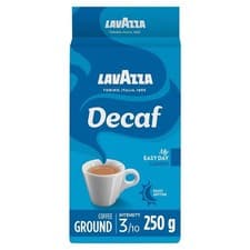 Image of Lavazza Caffe Decaffeinato Decaf Ground Coffee 250g