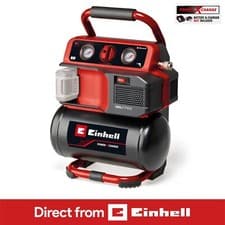 Image of Einhell Cordless Air Compressor 18V Power X-Change TE-AC 18/75 Li OF BODY ONLY