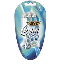 Image of Bic Soleil Bella 4 Blade Disposable Razor for Women 3 Count **Free Shipping**
