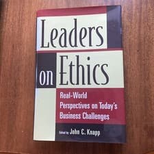 Image of Leaders on Ethics: Real-World Perspectives by John C. Knapp
