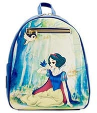 Image of Loungefly Disney Snow White And The Seven Dwarfs Forest Scene Mini Backpack