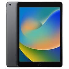 Image of Apple iPad 9th Generation - Gen 2021 64GB WiFi Space Grey – Grade A Excellent
