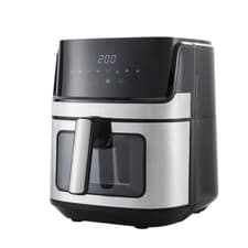 Image of New Air Fryer 1700W 6.5L with Digital Display Timer for Low Fat Cooking Kitchen