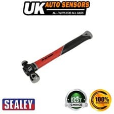 Image of Sealey Premier Ball Pein Hammer with Fibreglass Shaft 16oz BPHG16