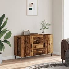 Image of 2Door Sideboard Storage Cupboard Buffet Cabinet w/ Drawer Living Room TVStand UK