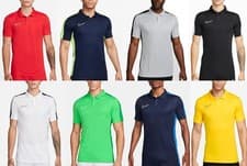 Image of Nike Polo Shirt Mens Dri Fit Academy 23 Slim Fit Various Colours Genuine New